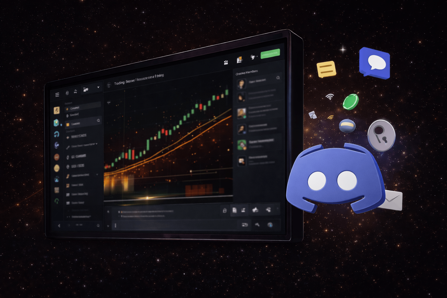 Discord community visual